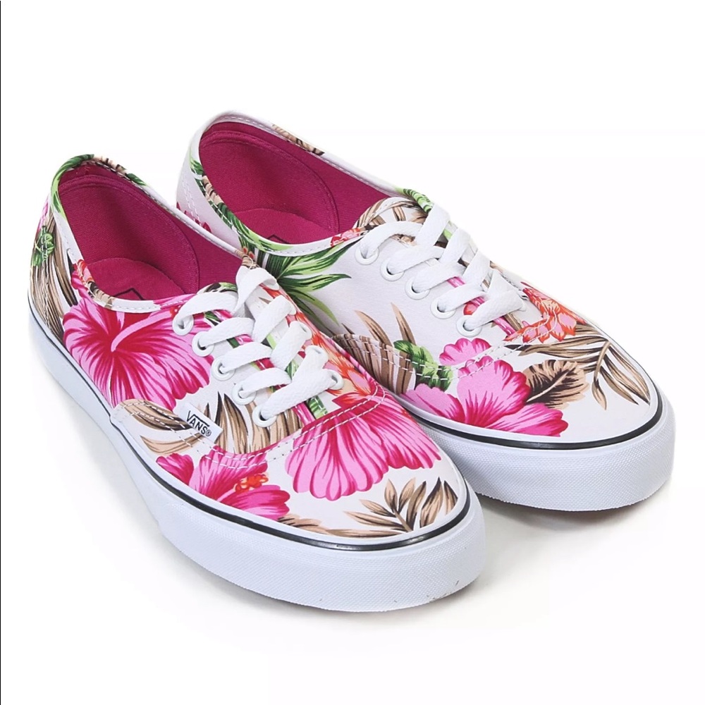 Authentic Vans Hawaiian floral shoe (New)